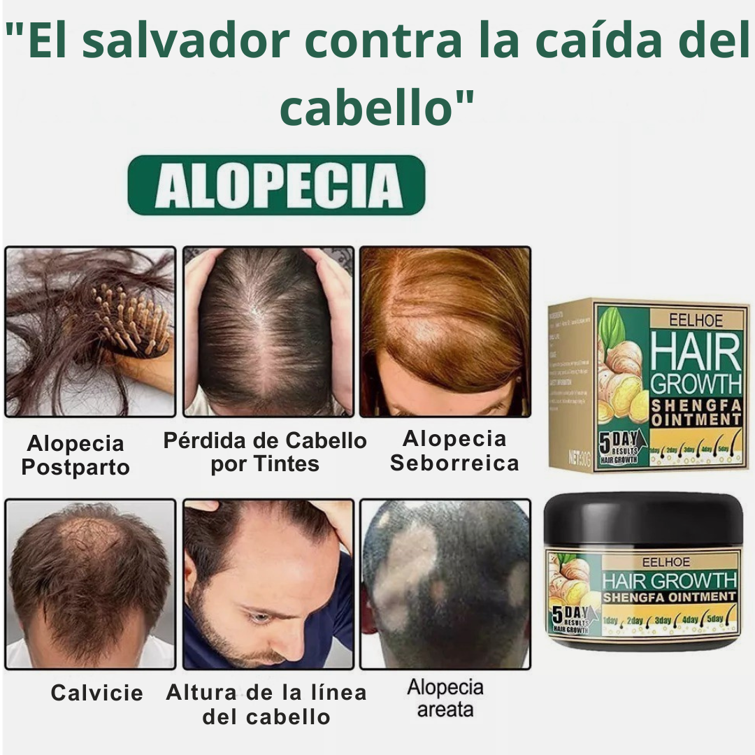 Crema de Jengibre - Fortalece tu cabello desde la raíz
