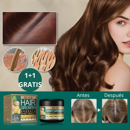 Crema de Jengibre – Recupera tu Cabello en 30 Días