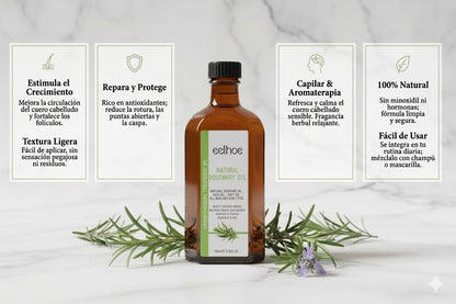Aceite Esencial de Romero – Crecimiento y Reparación 🌿