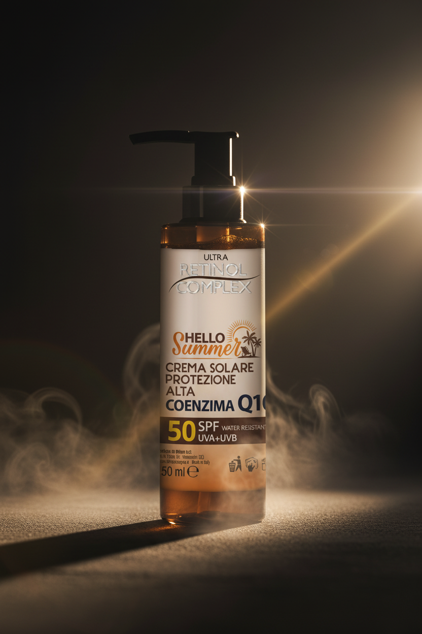 Crema Solar Q10 - Cinematográfico con etiqueta